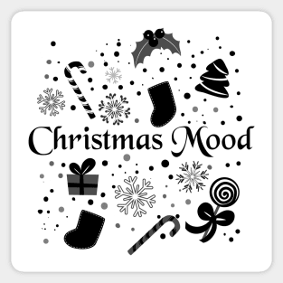 Christmas Mood design Sticker